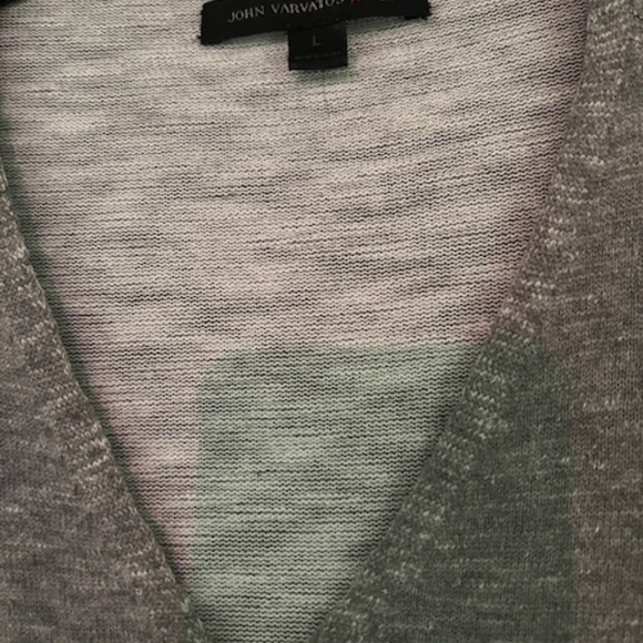 John Varvatos grey sweater L - Picture 2 of 4